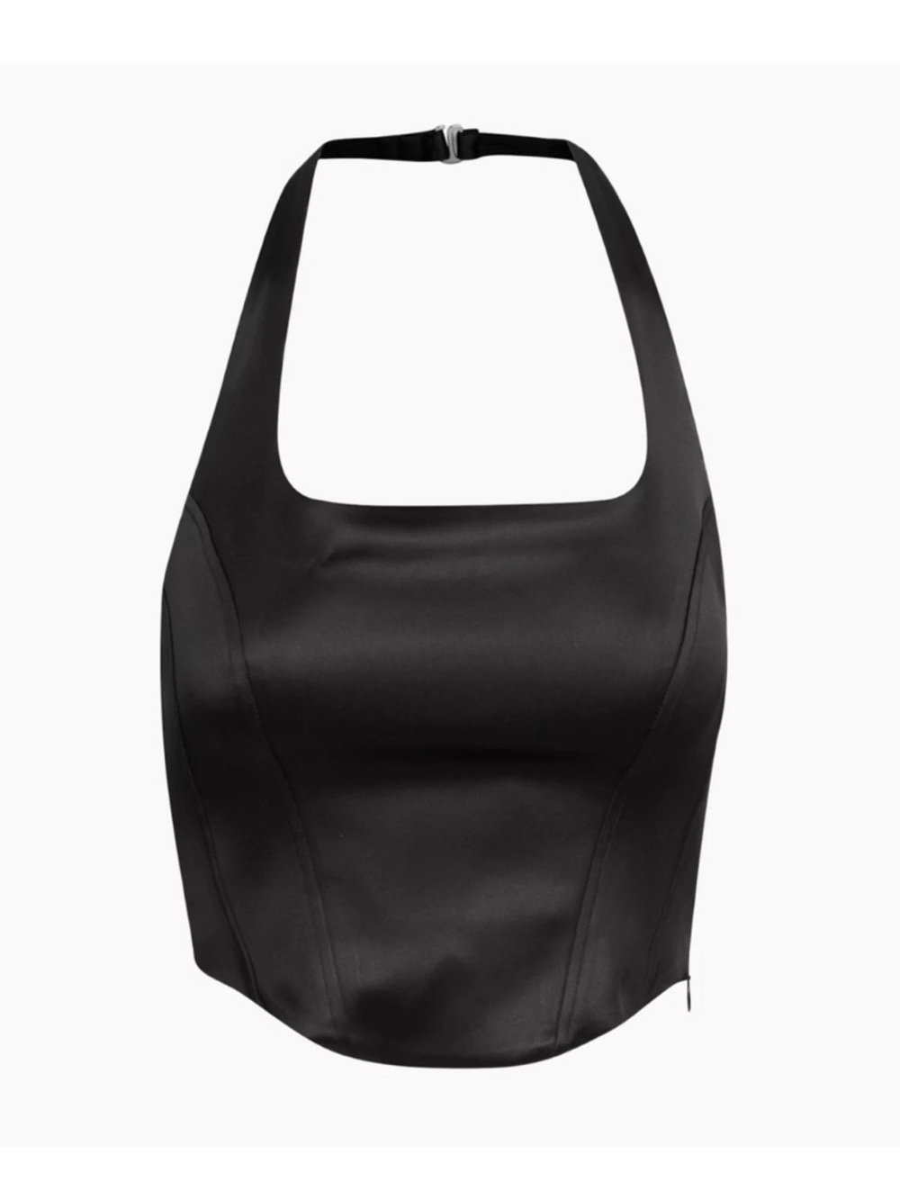 Aritzia satin corset halter NEW WITH TAGS